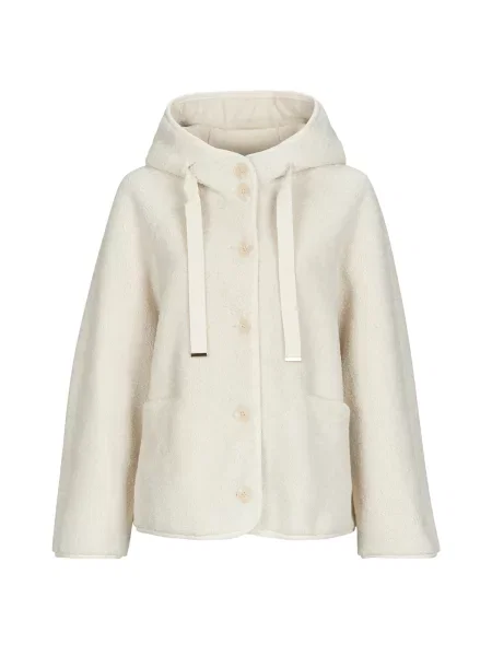 Umělá kožešina kožich Guess bílý