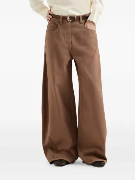Pantaloni Brunello Cucinelli maro