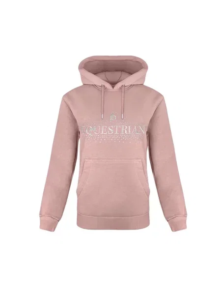 Bluza z motywem jeździeckim JD ATTACK Cindy fioletowa