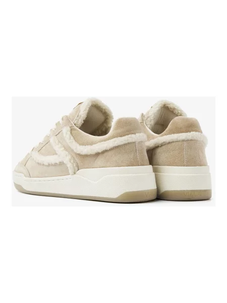 Sneakersy Via Vai skórzane beżowe