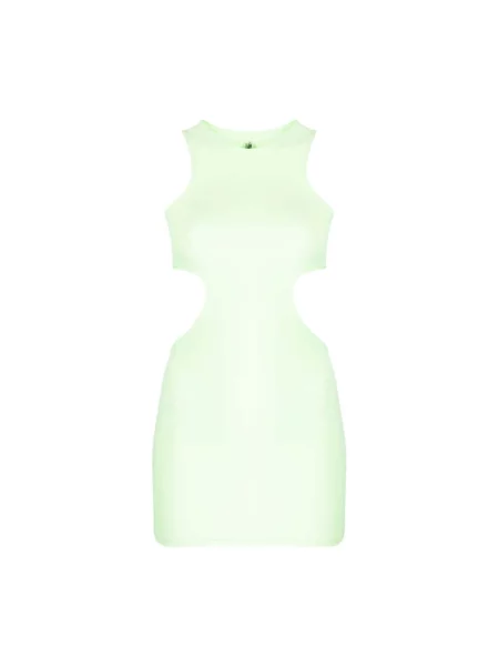 Krótka sukienka mini Reina Olga zielona