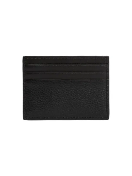 Usnjena denarnica Tommy Hilfiger črna