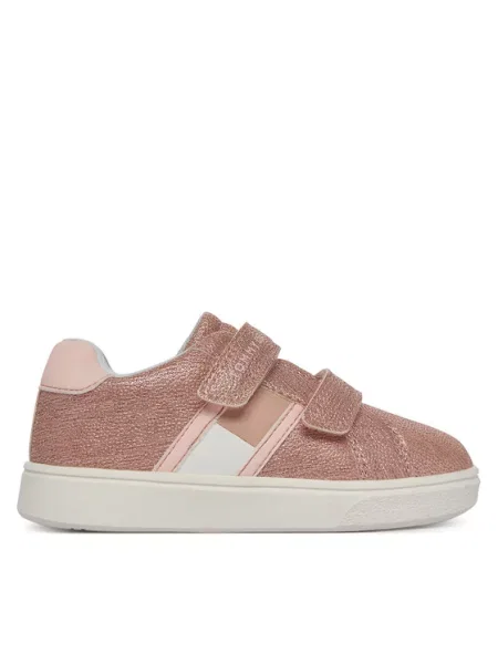Tommy Hilfiger Tenisice Flag Low Cut Velcro M ružičasta