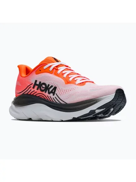 Încălțăminte de alergare pentru bărbați HOKA Clifton 11 Wide neon tangerine/frost