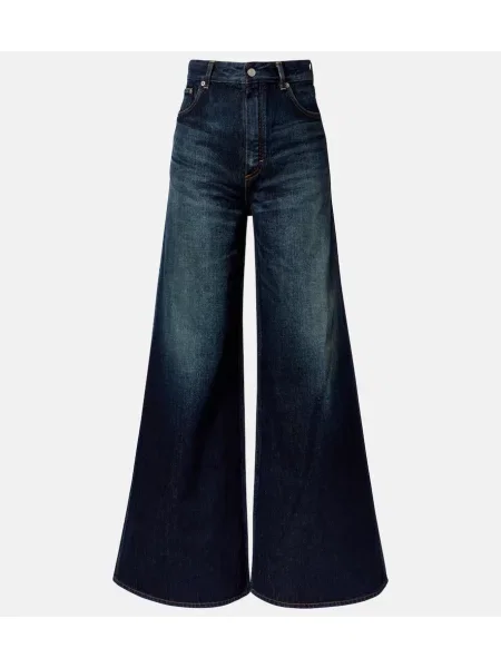 Blugi cu picior larg Alaïa albastru