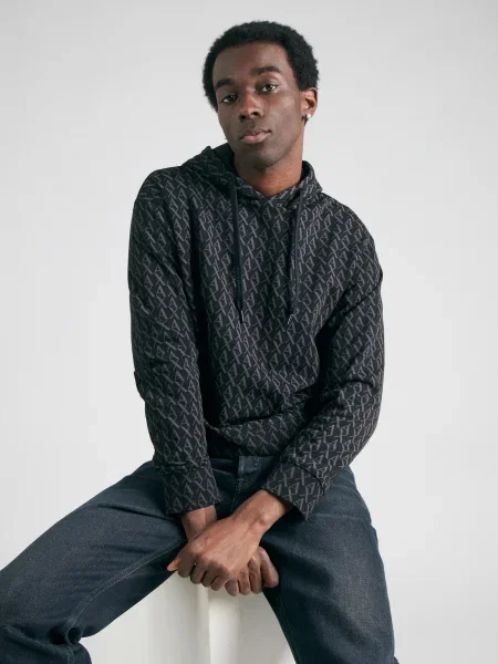 Geacă Armani Exchange negru