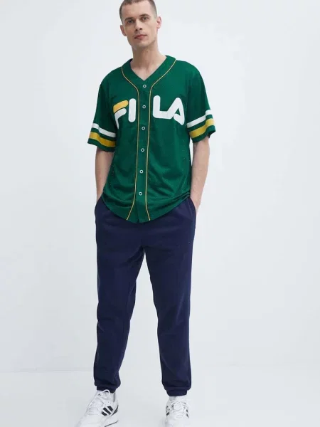 Koszulka FILA Lashio Baseball aventurine zielona