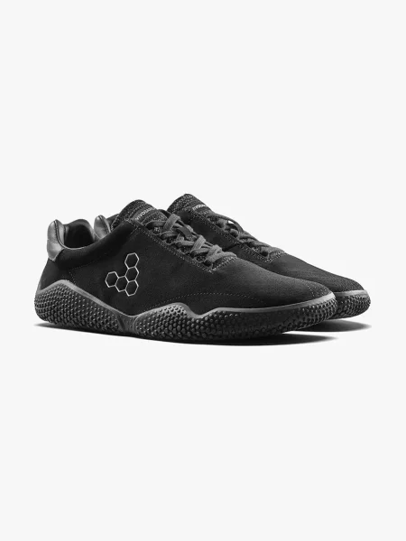 Шкіряні кросівки Vivobarefoot MOTUS STUDIO SNEAKER LTH чорний