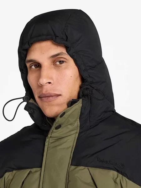 Зимова куртка Timberland зелений/чорний чорна