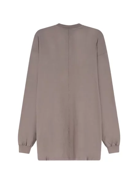 Lung pulover Rick Owens cu decolteu rotund