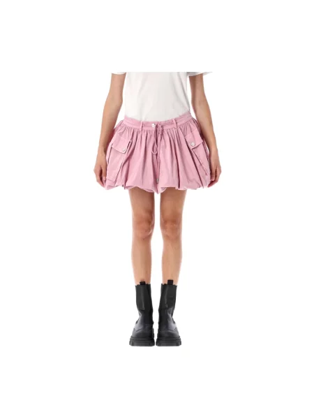 Mała mały spódnica mini Ganni różowa