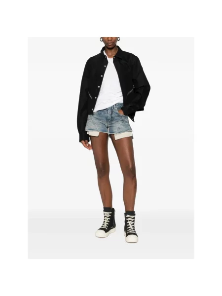 Szorty jeansowe Rick Owens retro niebieskie