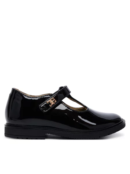 Polobotky Tommy Hilfiger Low Cut Shoe černá