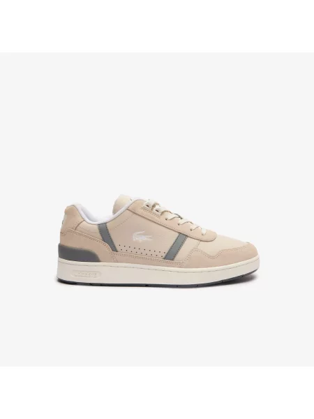 Кроссовки Lacoste бежевые