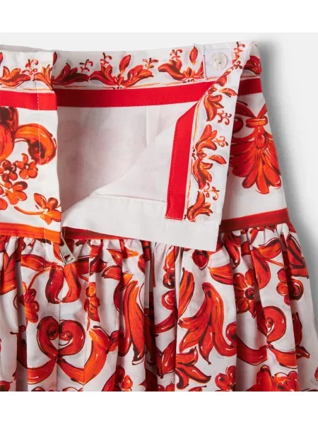 Gyerek szoknya Dolce&gabbana narancsszínű