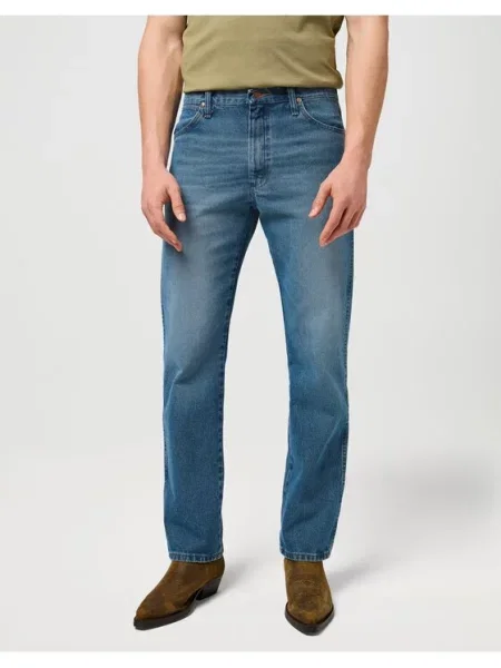 WRANGLER Džinsai tamsiai džinso mėlyna