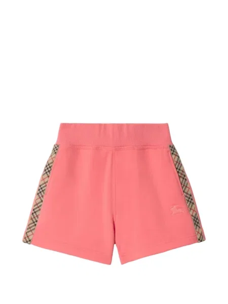 Szorty dziecięce Burberry różowe