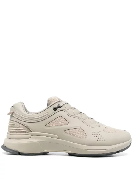 Sneakerși Athletics Footwear cu șireturi din dantelă gri