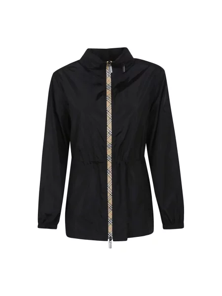 Kurtka Burberry z kapturem czarna