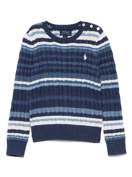 Sweter dziecięcy Polo Ralph Lauren niebieski
