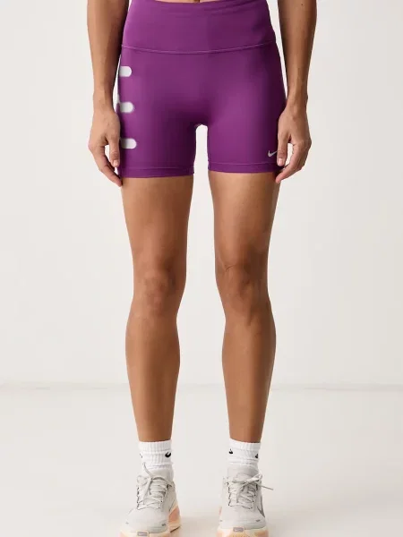 Nike szorty sportowe Tempo Flash fioletowe