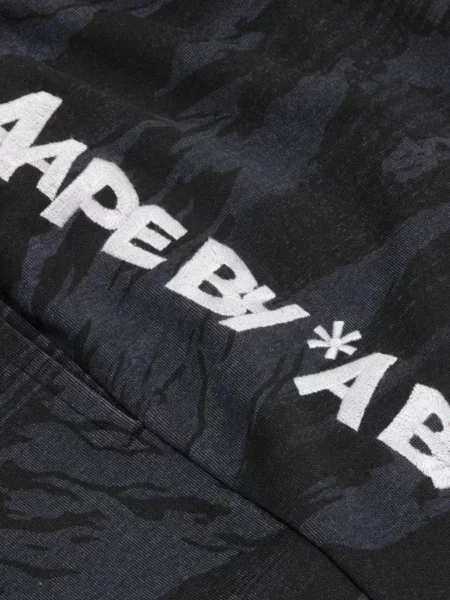 Σορτς Aape By *a Bathing Ape® με σχέδιο παραλλαγής μαύρο