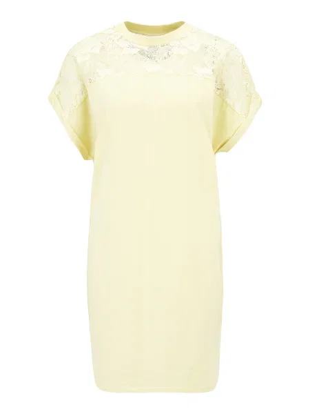 Urban Classics Rochie pastel galben