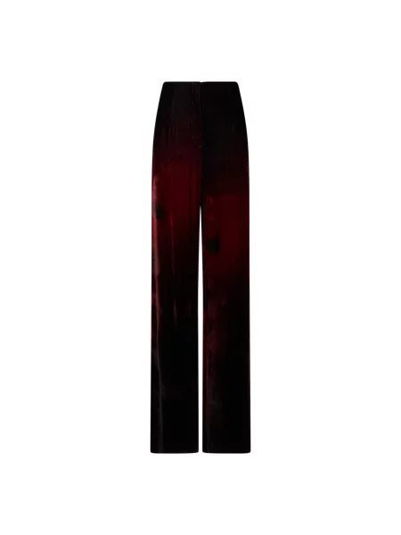 Spodnie Alberta Ferretti czerwone