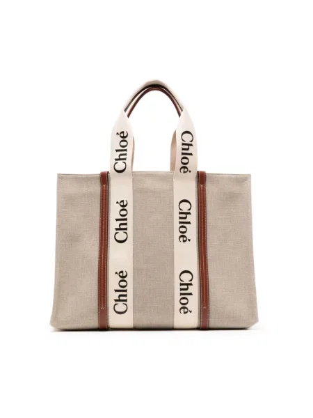 Shopperka Chloe beżowa