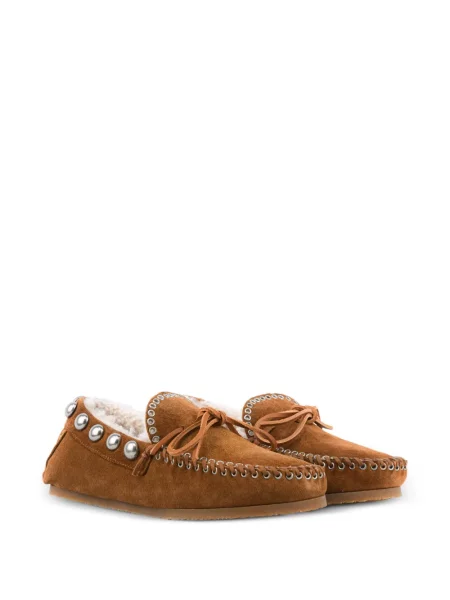 Báránybőr loafer Isabel Marant barna