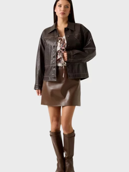Куртка Guess коричнева
