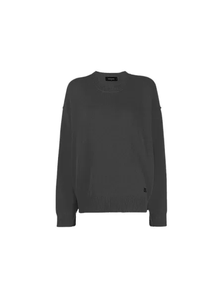 Sweter Dsquared2 wełniany czarny