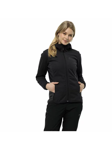 Вітровка Jack Wolfskin Windhain чорний