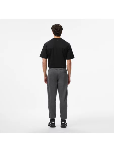 Lacoste Spodnie Dresowe Relaxed Fit Ciemnoszare szary