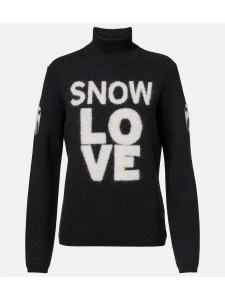 Volneni pulover Toni Sailer črna