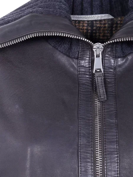Geanta de piele The Jackie Leathers maro