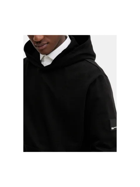 Geacă de blugi Karl Lagerfeld Jeans negru
