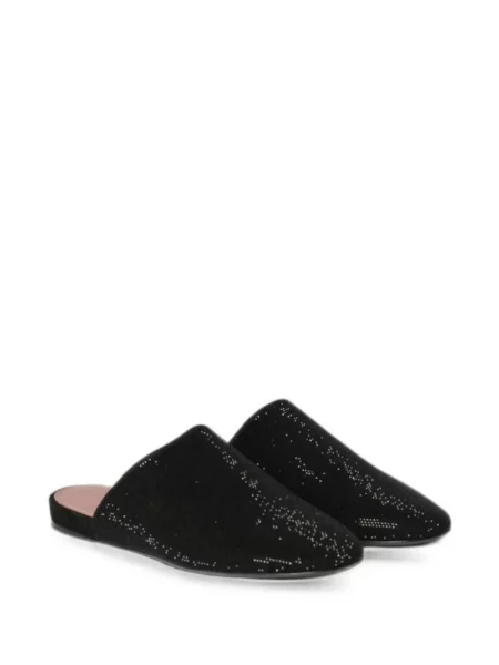 Papuci tip mules Premiata din piele negru