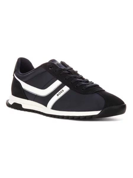 Sneakersy Boss niebieskie