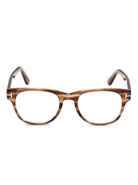 Ochelari de soare pătrați Tom Ford Eyewear maro