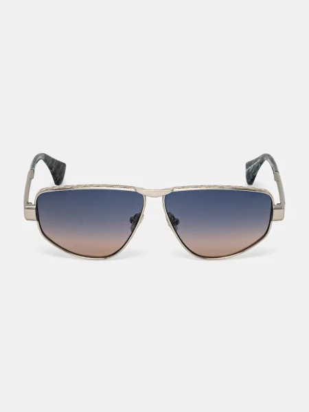Vivienne Westwood okulary przeciwsłoneczne Suzi srebrny