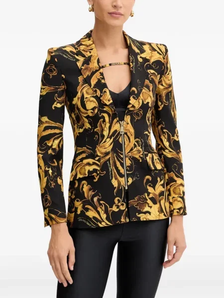 Geacă de blugi Versace Jeans Couture negru