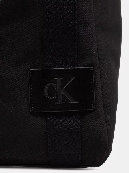 Calvin Klein Hátizsák Canvas Mix Backpack fekete