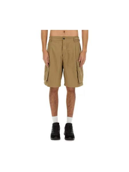 Bermudy Dsquared2 beżowe