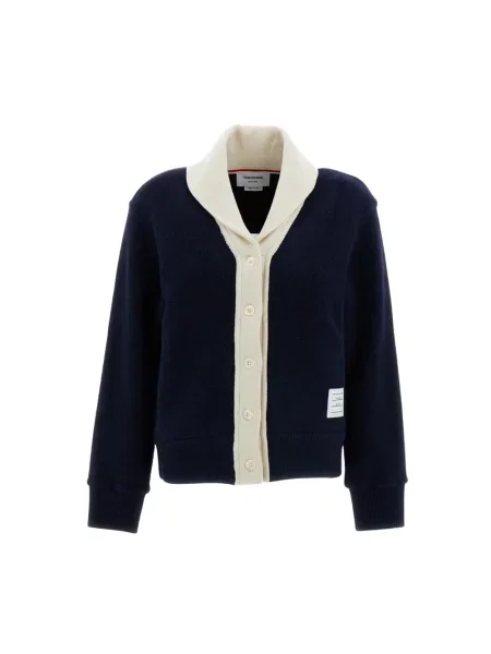 Kardigan Thom Browne niebieski