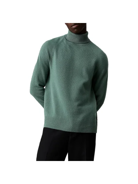 Geacă de blugi Calvin Klein Jeans verde