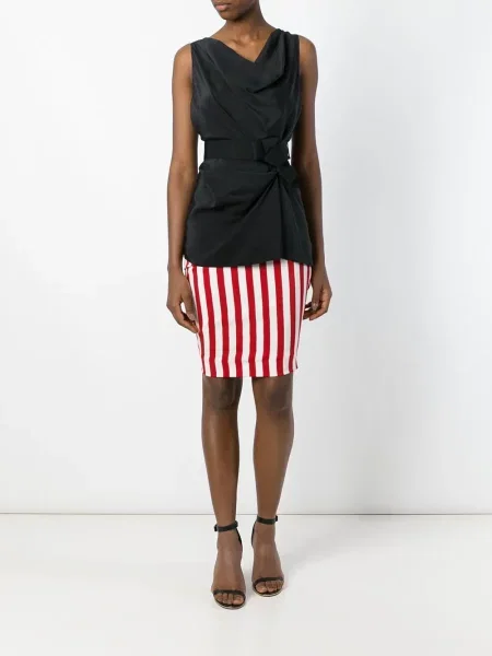 Bluză Lanvin drapată negru