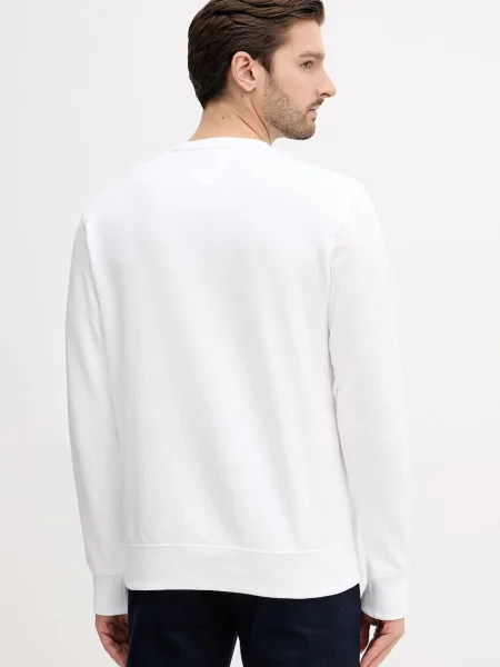Mikina Tommy Hilfiger s potiskem bílá
