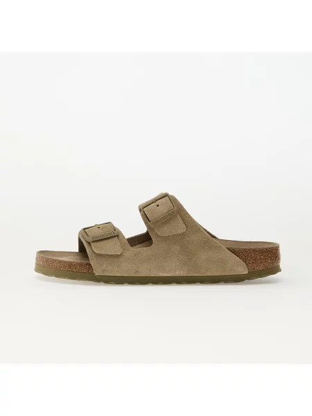 Trampki Birkenstock Arizona Soft Footbed Suede Leather Faded Khaki EUR 37 szare