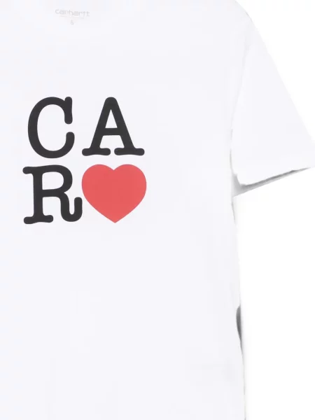 Μπλούζα Carhartt Wip με σχέδιο λευκό